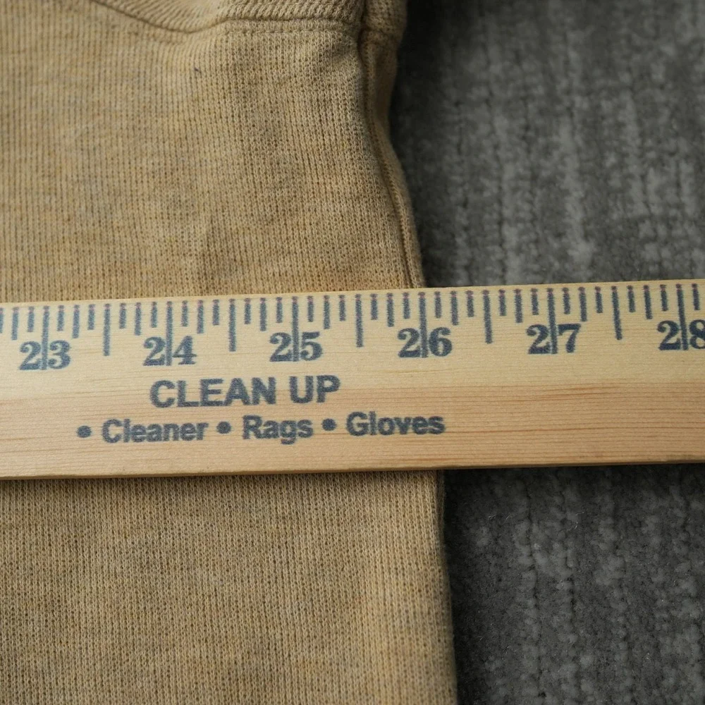 Polo Ralph Lauren Sweatshirt Men Dune Tan Quarter Zip Pullover Estate Rib‎ 2XL